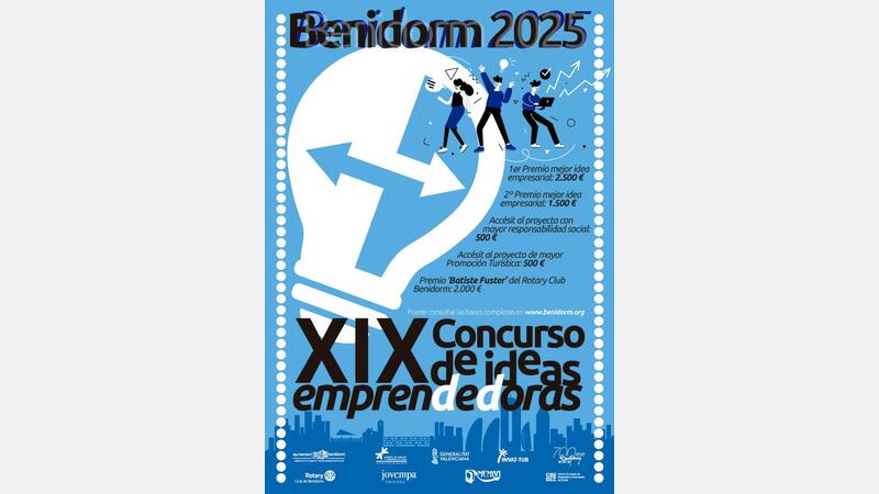 Cartel Ideas Emprendedoras 2025